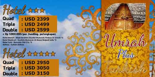 Travel Umroh Murah Turki